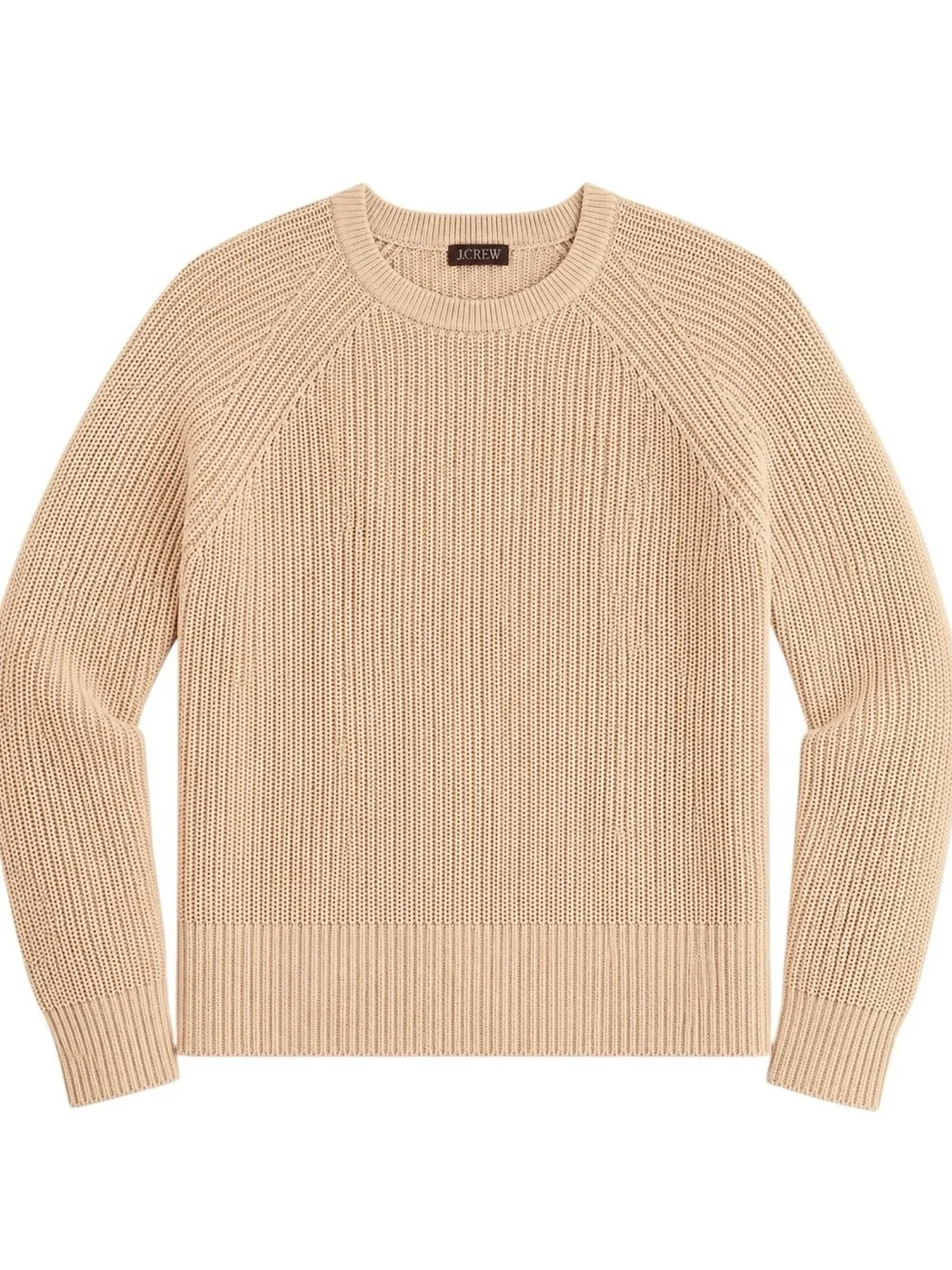 J.Crew Butter Yellow Fisherman Sweater Coastal Grandma Size L
